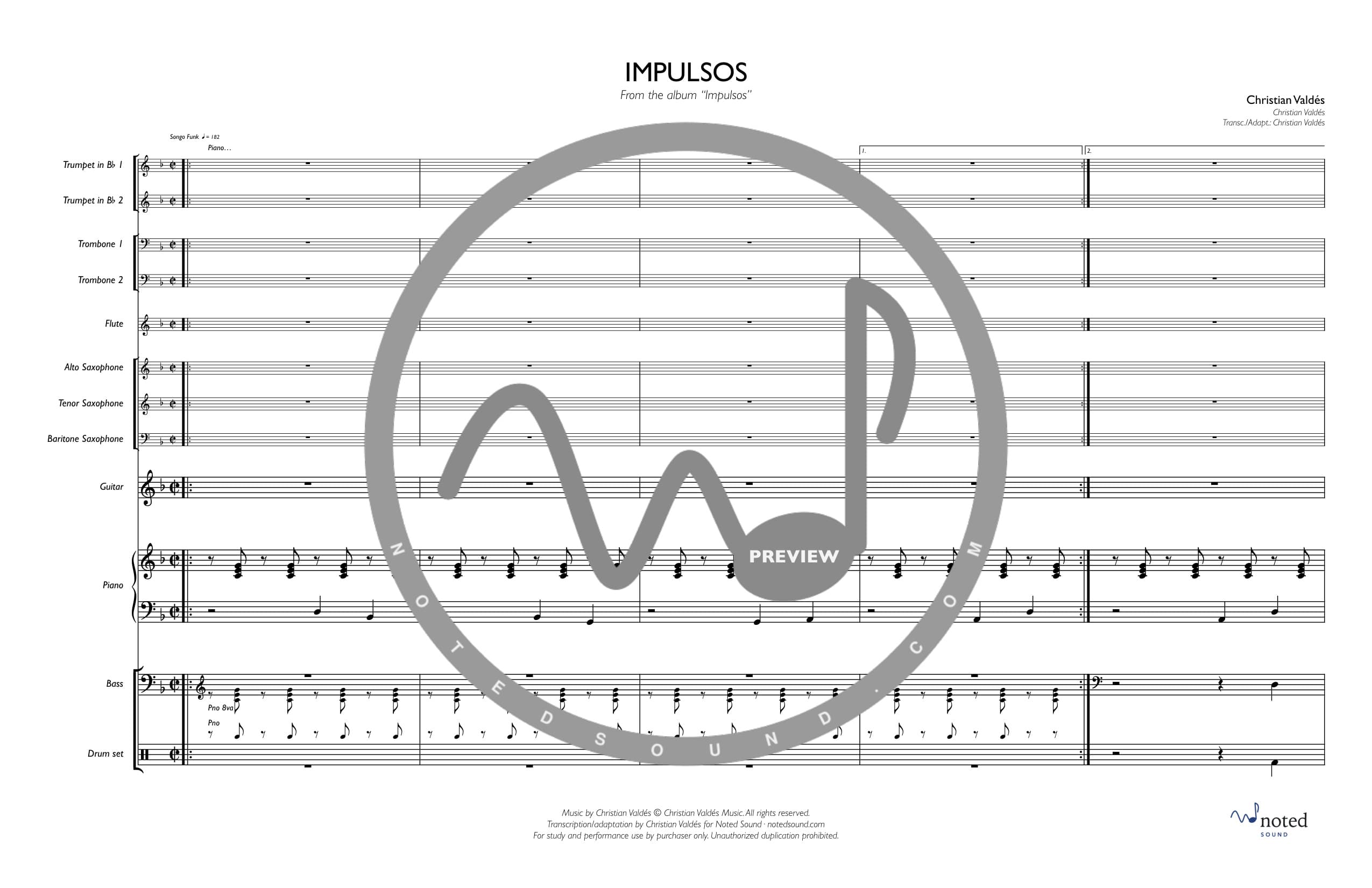 Impulsos — Full Score (watermarked preview)