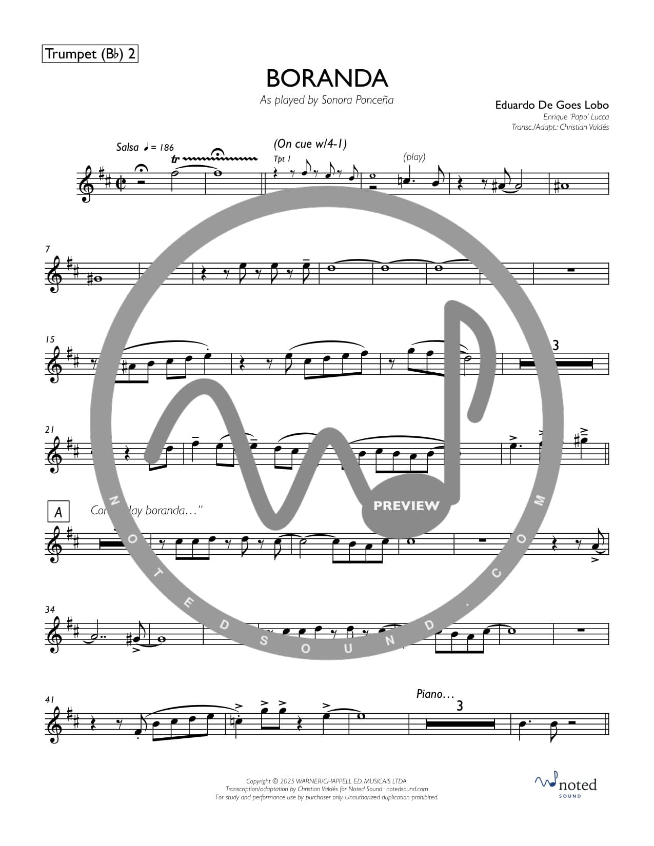 Boranda — Trumpet in B♭ 2