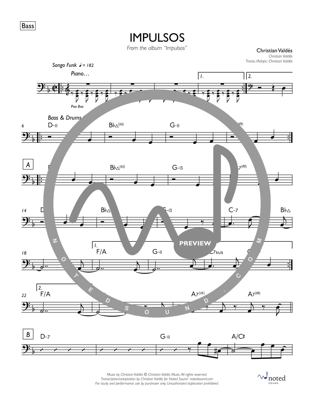 Impulsos — Bass watermarked preview