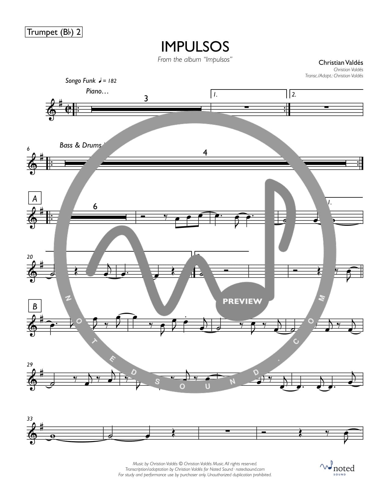 Impulsos — Trumpet in B♭ 2