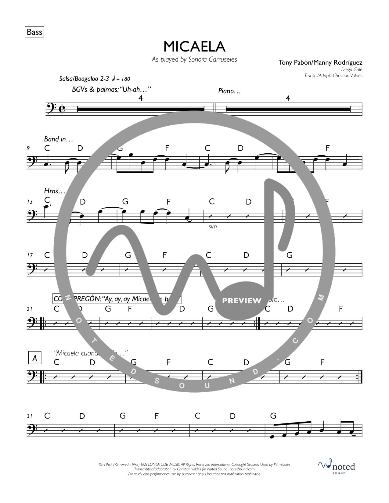 Micaela — Bass watermarked preview